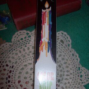 NIB Vintage Multi-color drip candles USA
